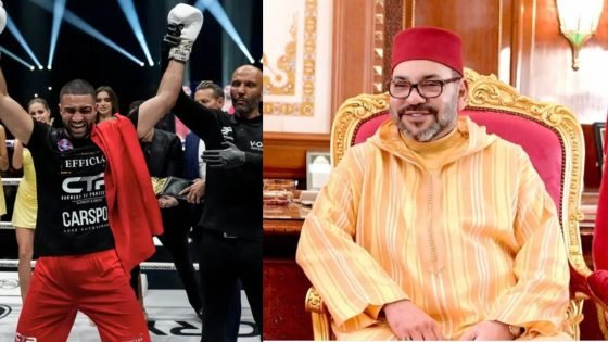 الملك محمد السادس يهنئ توشاسي بمناسبة تتويجه بطلا عالميا في رياضة الكيك بوكسينغ
