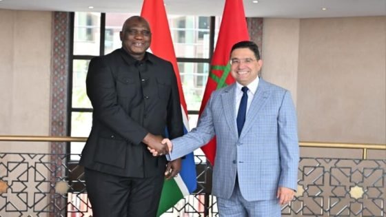 الوزير بوريطة يستقبل مبعوث الرئيس الغامبي حاملاً رسالة خطية إلى جلالة الملك محمد السادس
