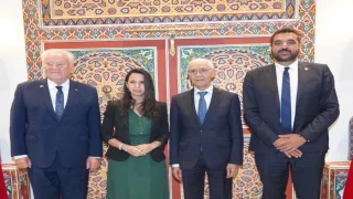 رئيس مجلس النواب الطالبي يستقبل وزيرة شؤون ما وراء البحار وبرلمانيين فرنسيين