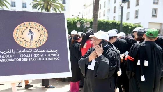 جمعية هيئات المحامين بالمغرب تقرر مواصلة الإضراب بعد قرار المحكمة الدستورية