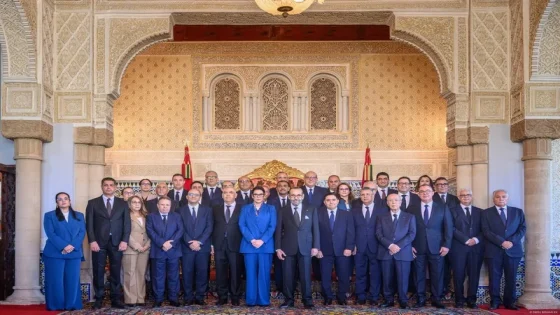 جلالة الملك محمد السادس يستقبل ويعين أعضاء الحكومة الجديدة برئاسة المنصوري